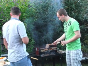 Unser Grillmeister Sascha