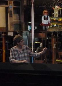 Elfriede Bauer spielt das Bärbelchen