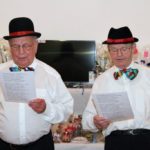 Die Senatoren Josef Außem und Johann Wißkirchen alsCoupletsänger